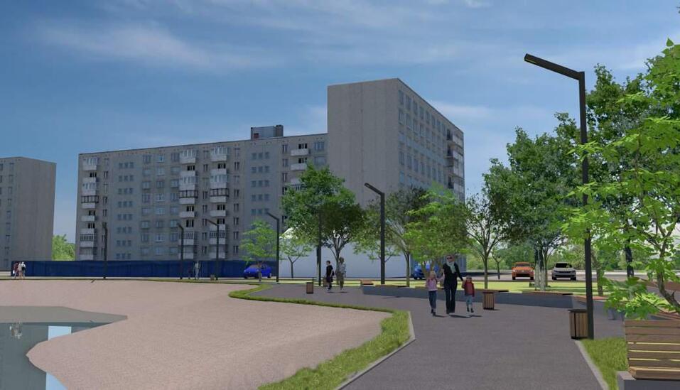 В Новосинеглазово построят амфитеатр на берегу пруда. Фото 2 В Новосинеглазово построят амфитеатр на берегу пруда. Фото 2