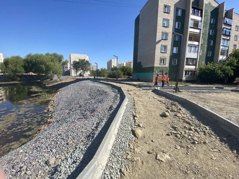 В Новосинеглазово построят амфитеатр на берегу пруда. Фото 3 В Новосинеглазово построят амфитеатр на берегу пруда. Фото 3