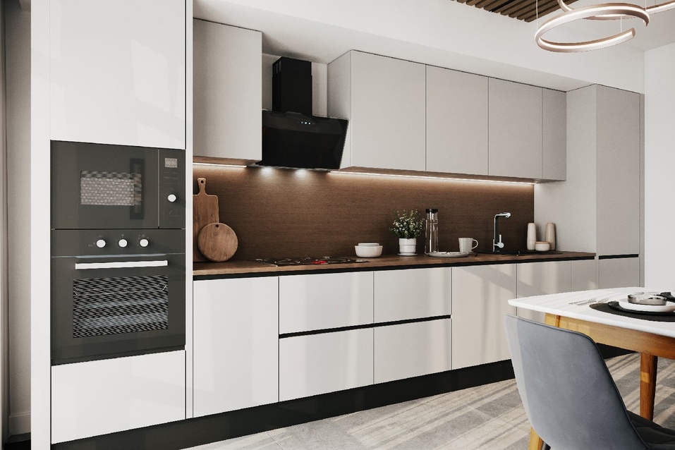 Четыре принципа организации пространства на кухне 2 Четыре принципа организации пространства на кухне 2