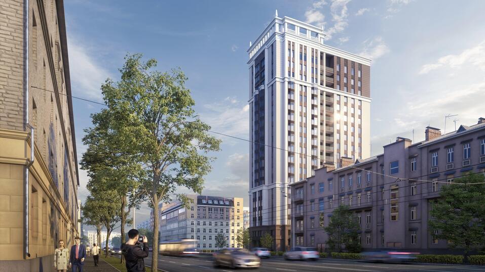 ЖК «Каскад на Менделеева» ЖК «Каскад на Менделеева»