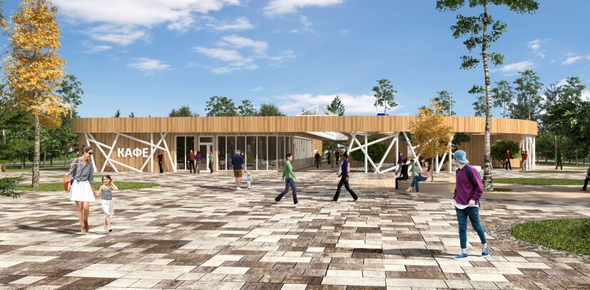 Парк будет продолжением уже существующего Парк будет продолжением уже существующего