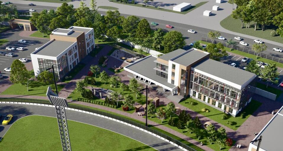 В Челябинске показали, каким станет спорткомплекс для гонщиков. Фото 2 В Челябинске показали, каким станет спорткомплекс для гонщиков. Фото 2