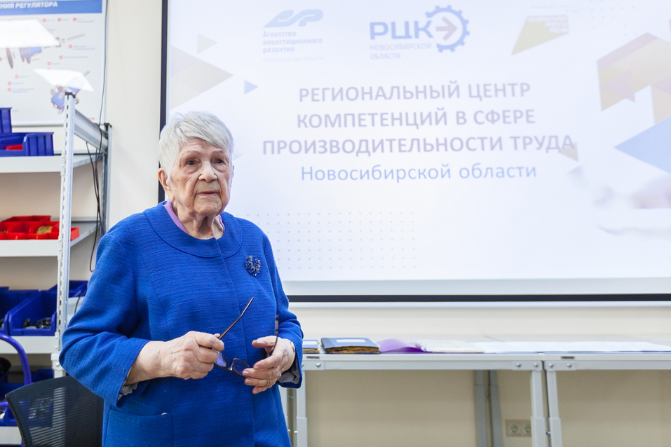 Ветеран ВОВ и создатель системы комплексного анализа оценила работу передовой компании 1 Ветеран ВОВ и создатель системы комплексного анализа оценила работу передовой компании 1