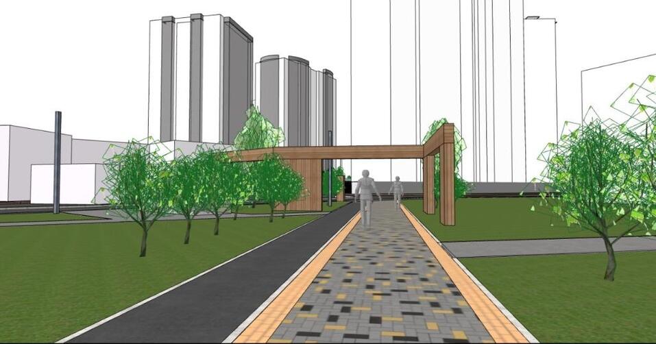 Бывший Воинский сквер теперь выглядит по-новому 1 Бывший Воинский сквер теперь выглядит по-новому 1