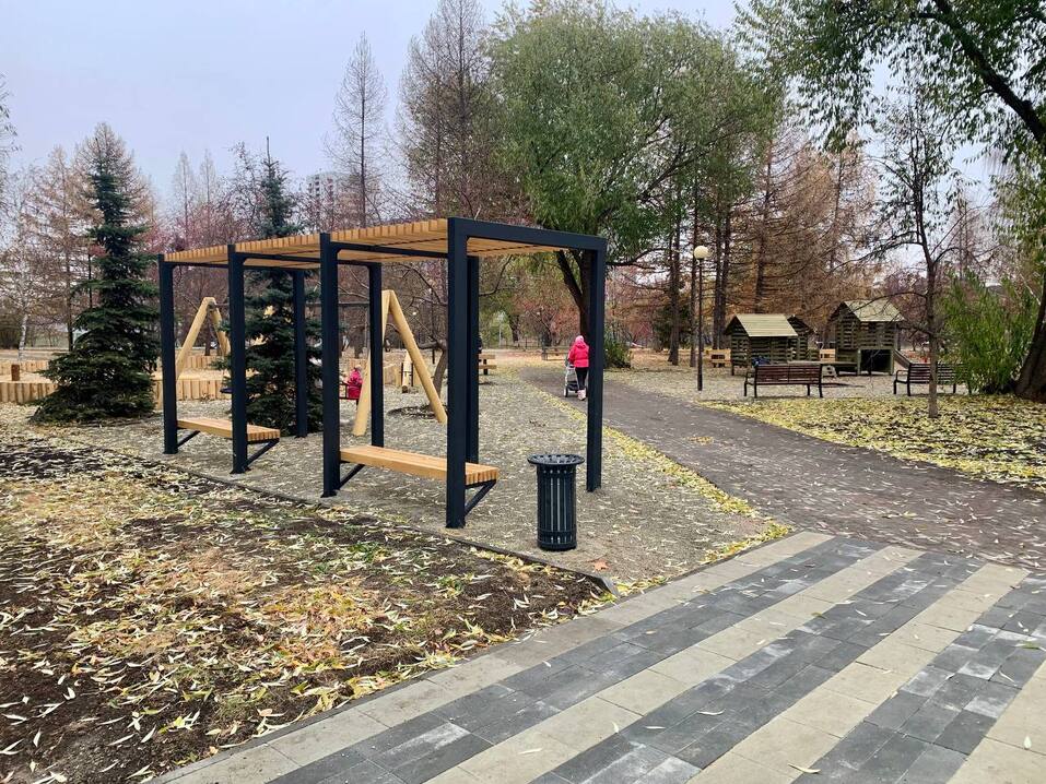 Власти Челябинска показали новый сквер на набережной. Фото 2 Власти Челябинска показали новый сквер на набережной. Фото 2