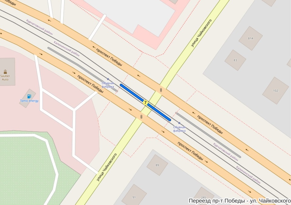 В Челябинске до понедельника закроют движение на двух перекрёстках 1 В Челябинске до понедельника закроют движение на двух перекрёстках 1