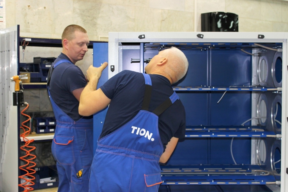 ТИОН нарастил выпуск систем очистки воздуха для медучреждений благодаря нацпроекту  1 ТИОН нарастил выпуск систем очистки воздуха для медучреждений благодаря нацпроекту  1