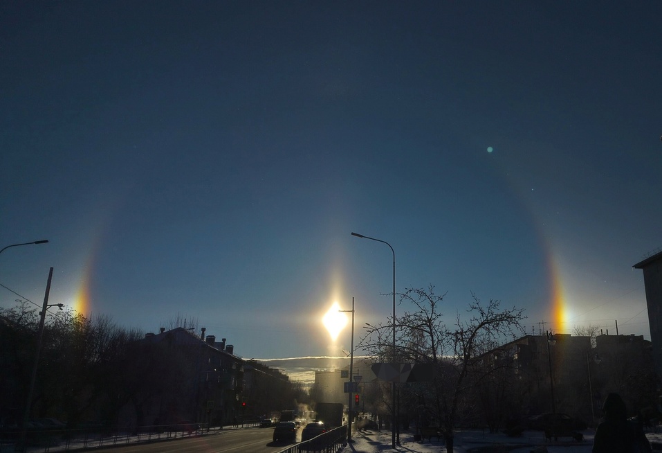 Первое гало в сезоне Первое гало в сезоне