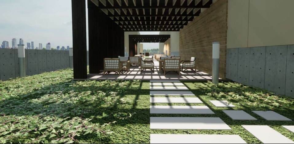 На крыше Тюменского технопарка к весне разобьют зеленую зону 3 На крыше Тюменского технопарка к весне разобьют зеленую зону 3