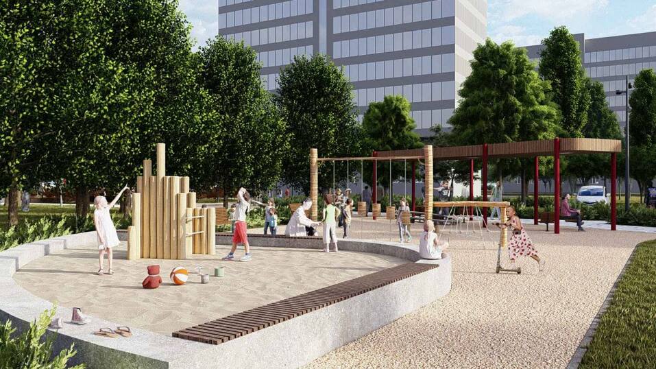Власти Челябинска показали проект нового сквера за 28 млн рублей 4 Власти Челябинска показали проект нового сквера за 28 млн рублей 4