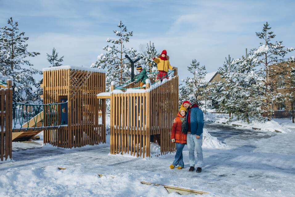 Один из локальных центров в малоэтажной части Города L-Town Один из локальных центров в малоэтажной части Города L-Town