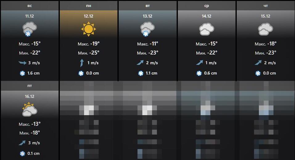 Красноярск ожидают на третьей неделе декабря морозы до -35
1 Красноярск ожидают на третьей неделе декабря морозы до -35
1