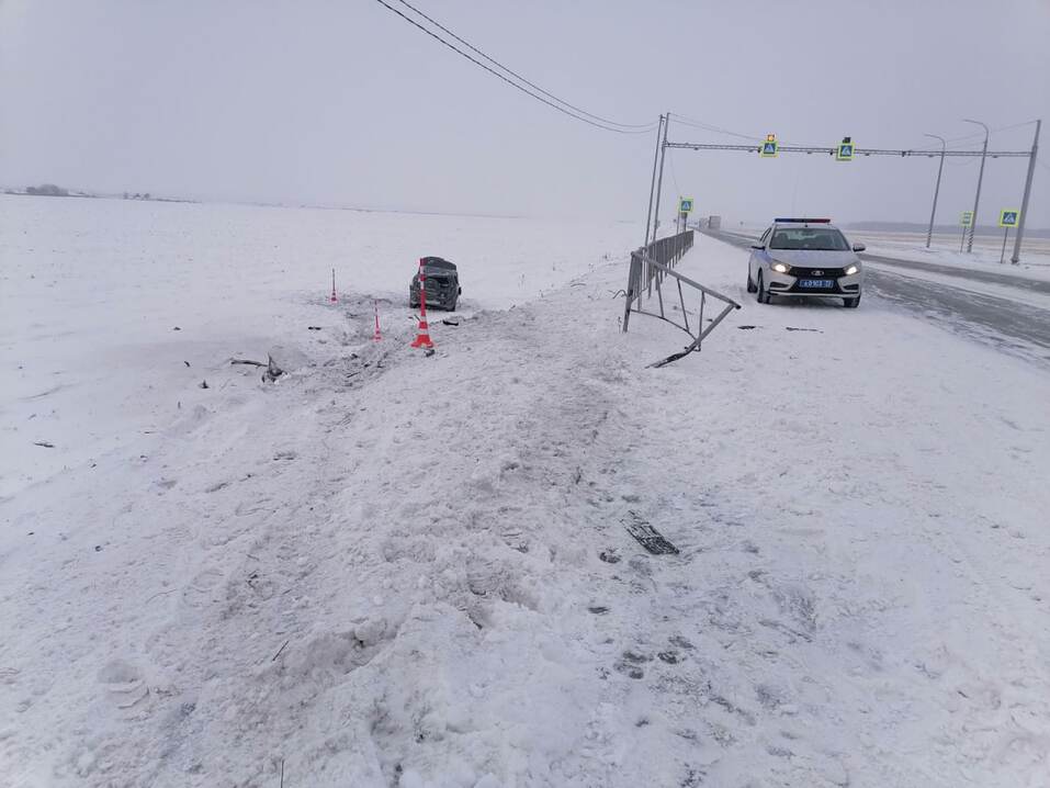 Авария на трассе Тюмень-Омск Авария на трассе Тюмень-Омск