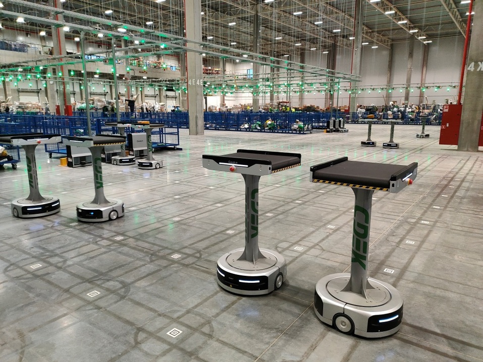 СДЭК сделал ставку на китайских роботов 4 СДЭК сделал ставку на китайских роботов 4