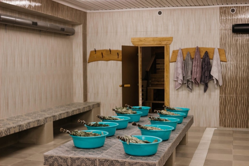 В бывшем дворце культуры в Челябинске открылась общественная баня. Фото 1