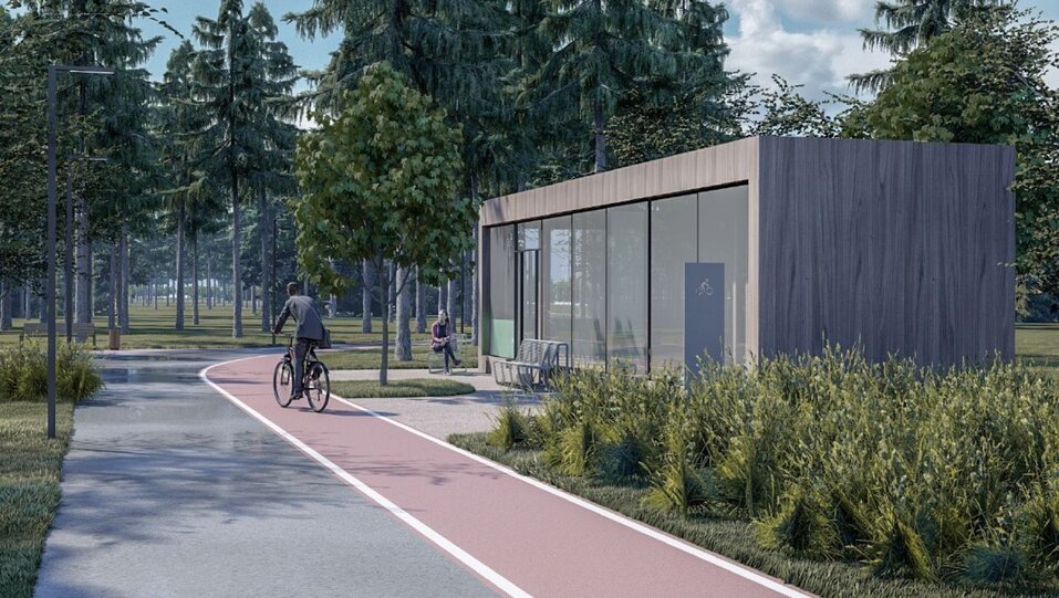 Эскизы парка Эскизы парка