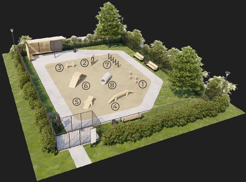 Летом в микрорайоне Парковый откроют новый сквер. Фото 3 Летом в микрорайоне Парковый откроют новый сквер. Фото 3