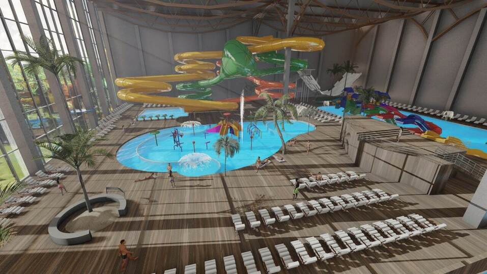 Аквапарк Олега Колесникова планируют достроить к концу 2026 года. Новые фото проекта 3 Аквапарк Олега Колесникова планируют достроить к концу 2026 года. Новые фото проекта 3