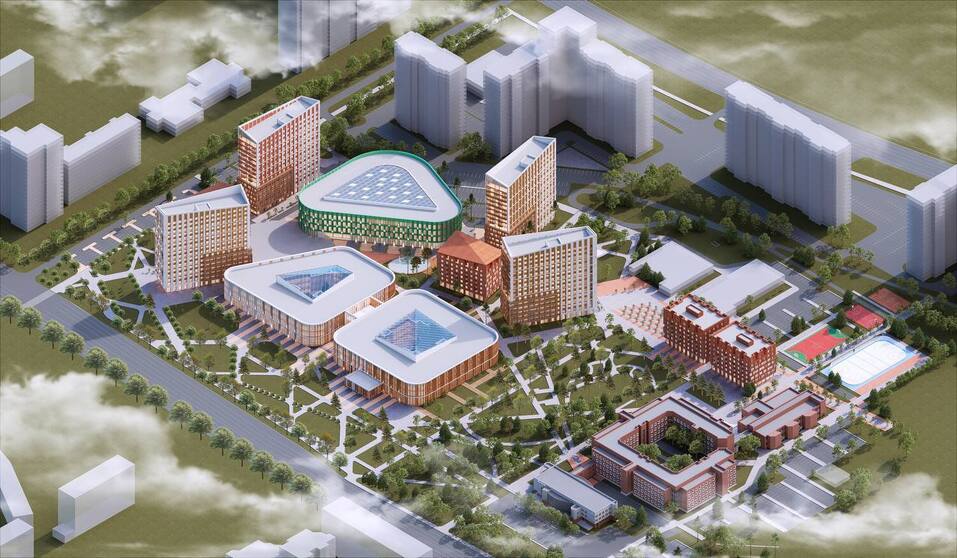В Челябинске начали строить новый университетский кампус. Фото 5