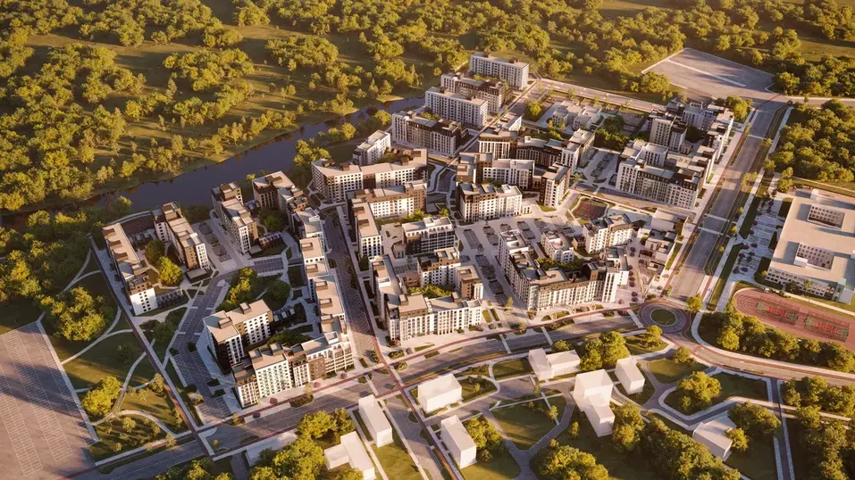 Атмосфера хюгге: в центре нового города-спутника Челябинска сдаются первые дома 1 Атмосфера хюгге: в центре нового города-спутника Челябинска сдаются первые дома 1