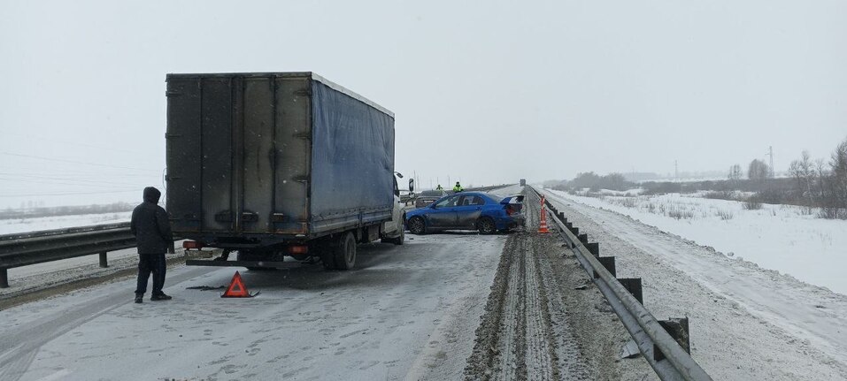 ДТП на трассе в Омск ДТП на трассе в Омск