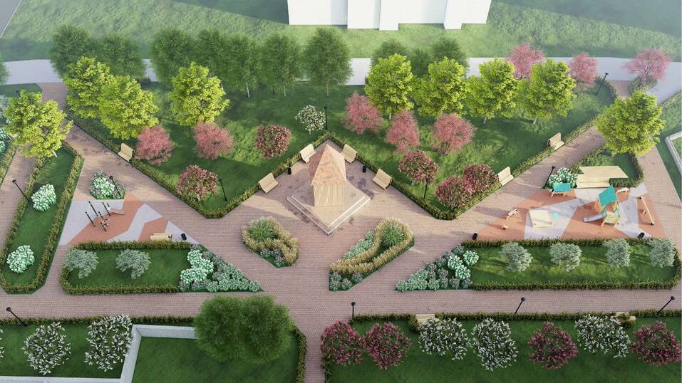 20 млн рублей потратят на реконструкцию сквера на ЧТЗ. Фото 3 20 млн рублей потратят на реконструкцию сквера на ЧТЗ. Фото 3