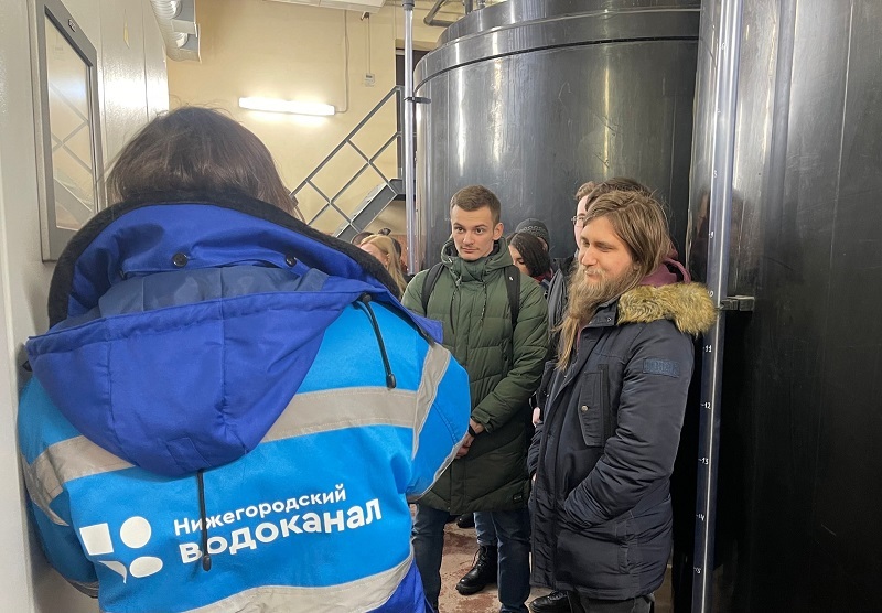 АО «Нижегородский водоканал» провело профориентационную экскурсию для студентов ННГАСУ 1 АО «Нижегородский водоканал» провело профориентационную экскурсию для студентов ННГАСУ 1