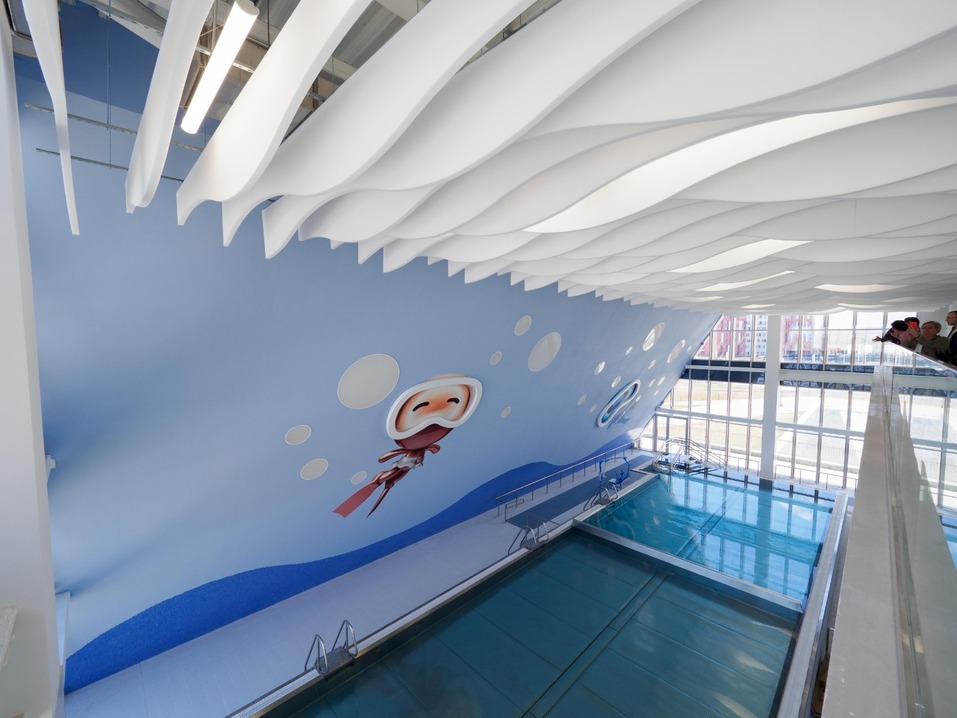 Архитекторы раскрыли, в чем уникальность Дворца водных видов спорта в Екатеринбурге 3 Архитекторы раскрыли, в чем уникальность Дворца водных видов спорта в Екатеринбурге 3