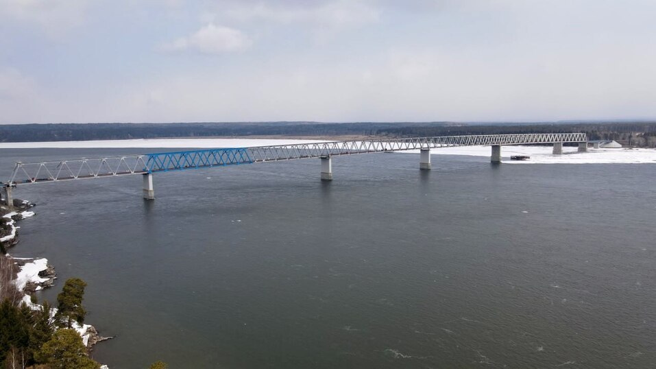 Высокогорский мост в Красноярском крае планируют сдать к концу лета
 1