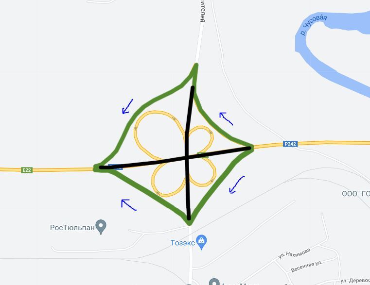 Участок Пермского тракта в районе Ревды закрыли для прямого проезда. И это надолго 1 Участок Пермского тракта в районе Ревды закрыли для прямого проезда. И это надолго 1