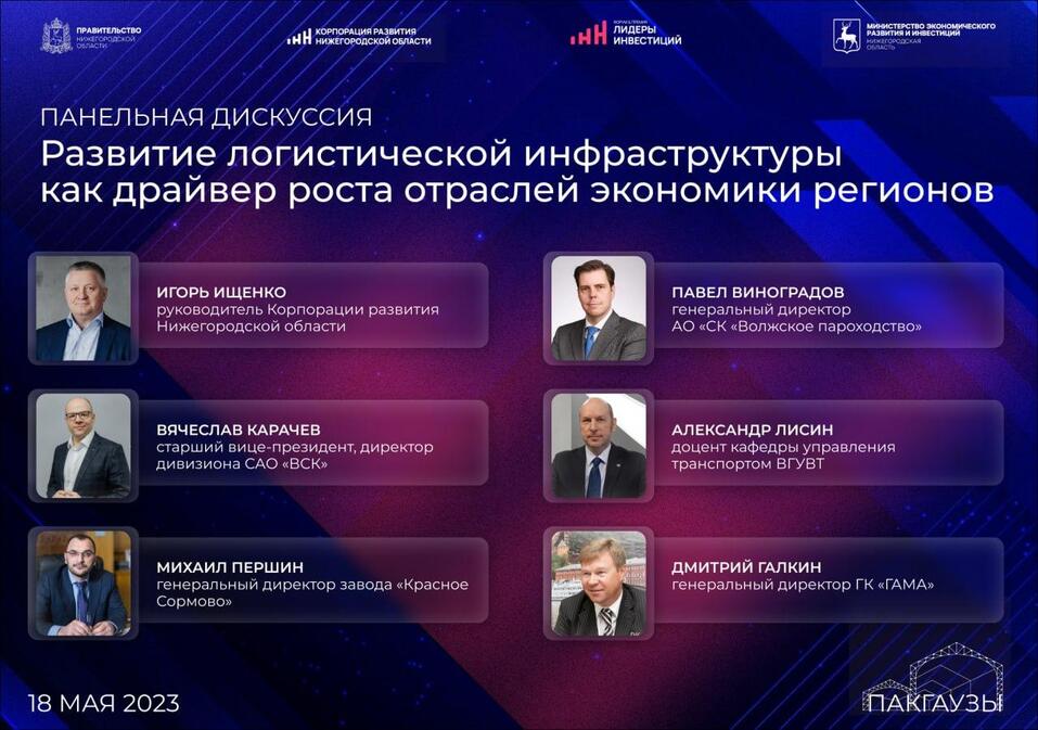 Развитие речной логистической инфраструктуры обсудят на форуме «Лидеры инвестиций» 1 Развитие речной логистической инфраструктуры обсудят на форуме «Лидеры инвестиций» 1