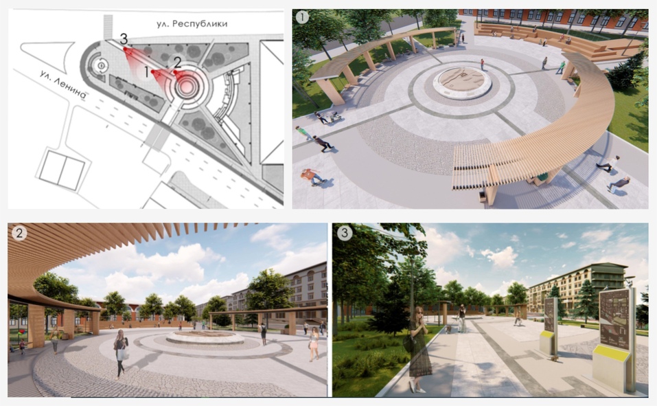 Тюменские архитекторы показали, какой станет улица Ленина после реконструкции 1 Тюменские архитекторы показали, какой станет улица Ленина после реконструкции 1