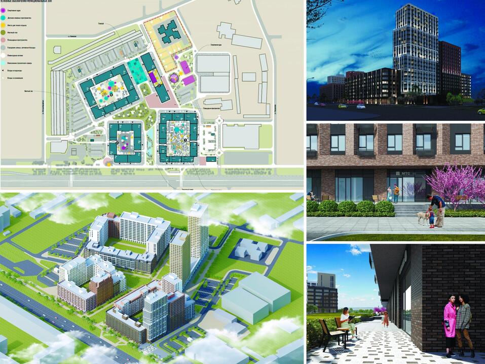 Застройщик показал, как будет выглядеть ЖК на месте Каширинского рынка. Фото 3 Застройщик показал, как будет выглядеть ЖК на месте Каширинского рынка. Фото 3