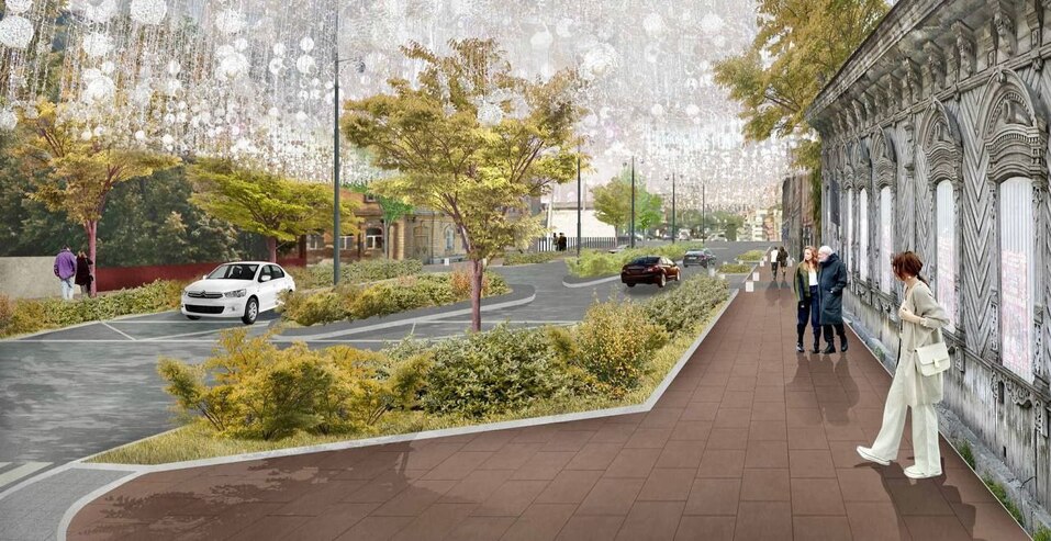 В челябинской мэрии показали, как изменится переулок возле Кировки. Фото 1 В челябинской мэрии показали, как изменится переулок возле Кировки. Фото 1