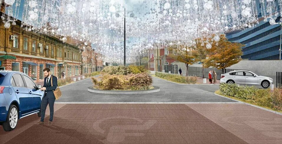 В челябинской мэрии показали, как изменится переулок возле Кировки. Фото 2 В челябинской мэрии показали, как изменится переулок возле Кировки. Фото 2