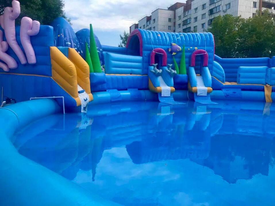 На северо-западе Челябинска построили открытый бассейн 2 На северо-западе Челябинска построили открытый бассейн 2