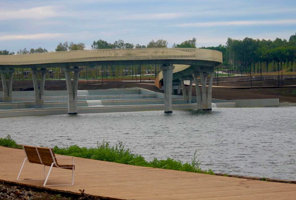 В Магнитогорске открыты новые 100 га парка «Притяжение». Фото 3 В Магнитогорске открыты новые 100 га парка «Притяжение». Фото 3