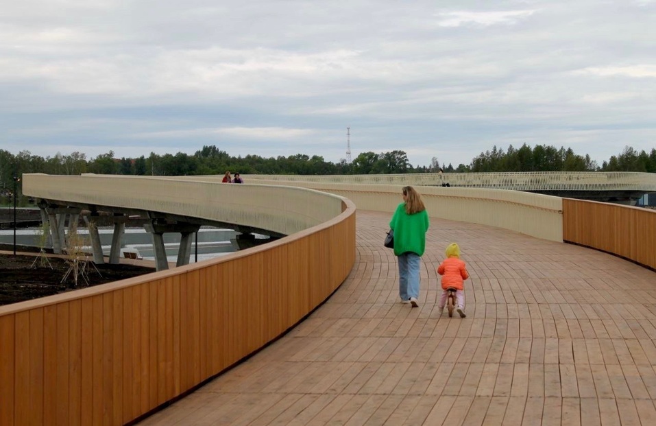 В Магнитогорске открыты новые 100 га парка «Притяжение». Фото 5 В Магнитогорске открыты новые 100 га парка «Притяжение». Фото 5