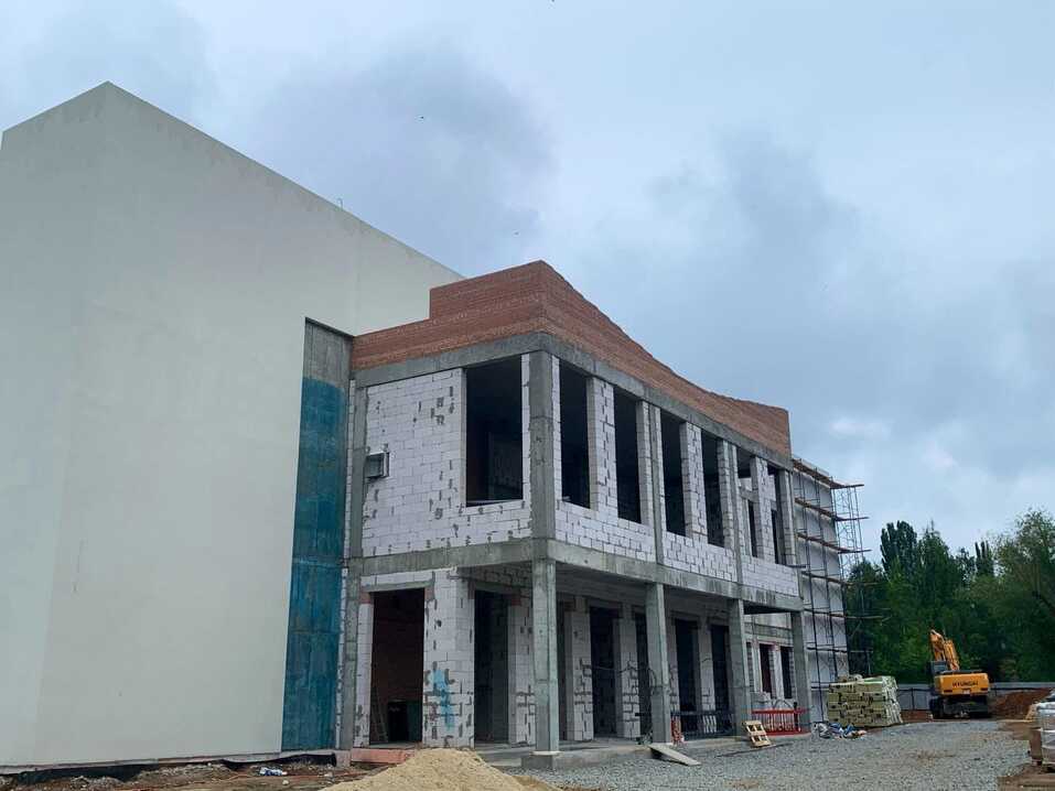 На северо-западе завершается строительство центра по тхэквондо 1 На северо-западе завершается строительство центра по тхэквондо 1