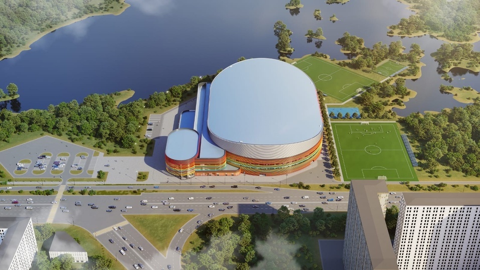 Началось строительство комплекса «Арена Челябинск». Фото 3 Началось строительство комплекса «Арена Челябинск». Фото 3