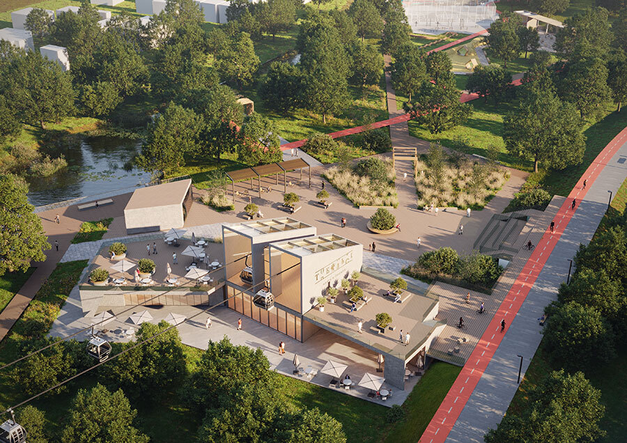 В Тобольске появятся канатная дорога, частный причал и городские купальни 2 В Тобольске появятся канатная дорога, частный причал и городские купальни 2