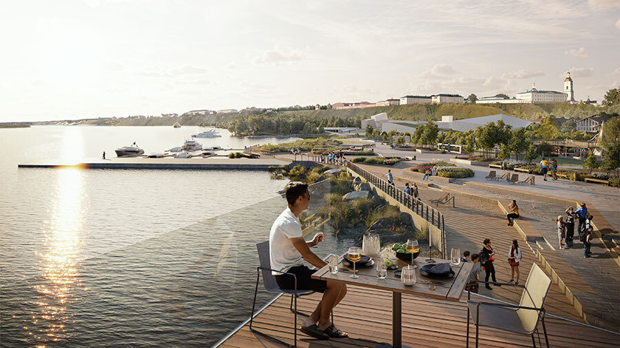 В Тобольске появятся канатная дорога, частный причал и городские купальни 3 В Тобольске появятся канатная дорога, частный причал и городские купальни 3