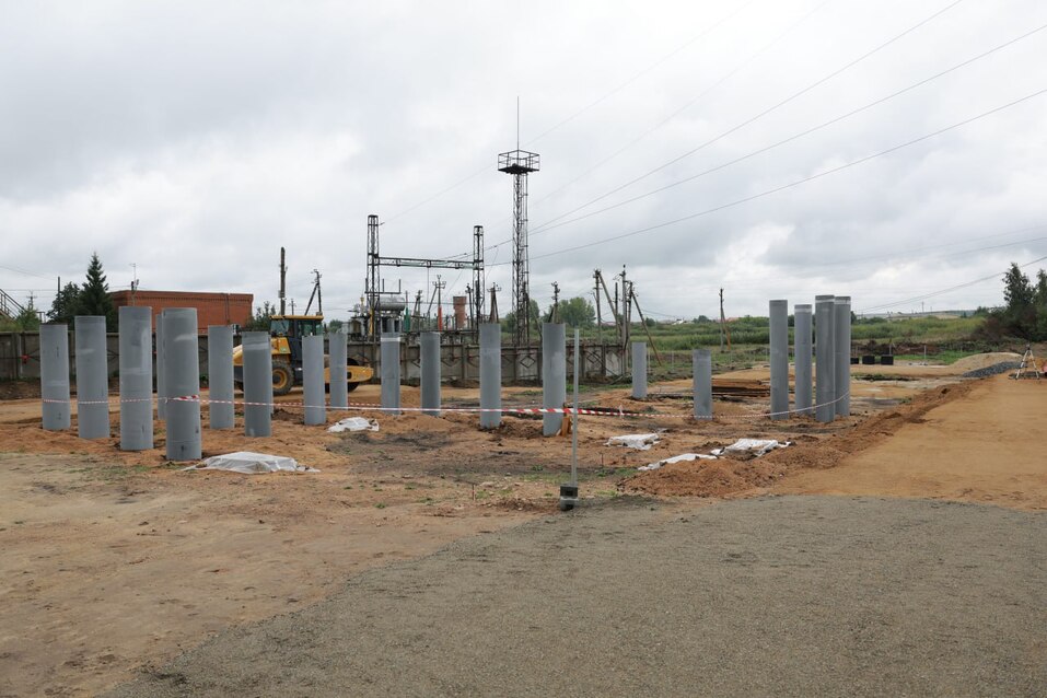 В Сосновском районе строят новые центры электроснабжения 1 В Сосновском районе строят новые центры электроснабжения 1