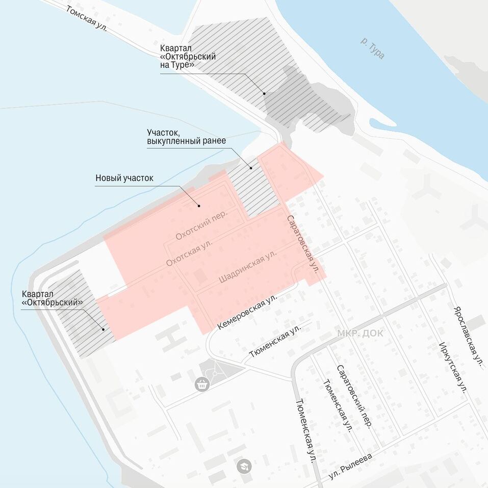 Уральский девелопер снесет около ста домов в рамках КРТ в тюменском районе ДОК 1 Уральский девелопер снесет около ста домов в рамках КРТ в тюменском районе ДОК 1