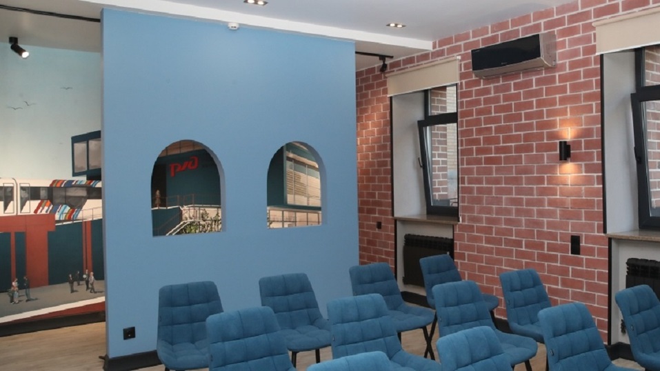 Для детской железной дороги в Тюмени построили новый учебный корпус 1 Для детской железной дороги в Тюмени построили новый учебный корпус 1