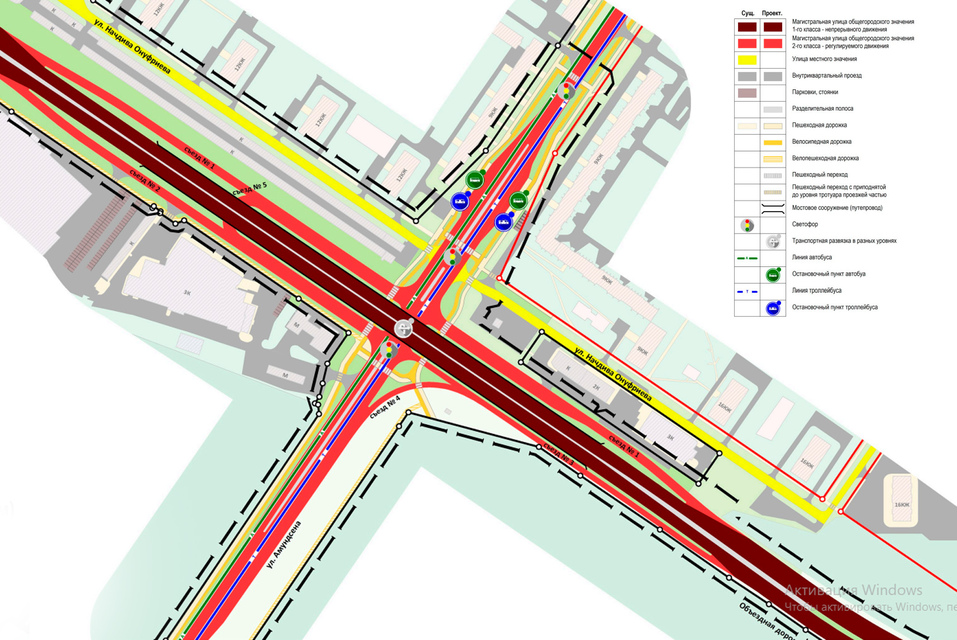 Проект готов: двухуровневую развязку на выезде из Академического все-таки построят 1 Проект готов: двухуровневую развязку на выезде из Академического все-таки построят 1