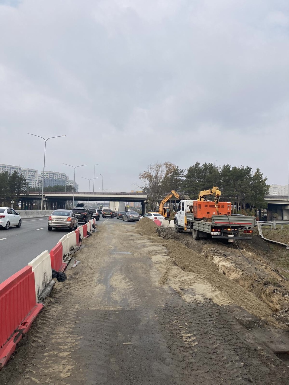 На ТКАД в районе выезда из Тюмени появится дополнительная полоса 1 На ТКАД в районе выезда из Тюмени появится дополнительная полоса 1