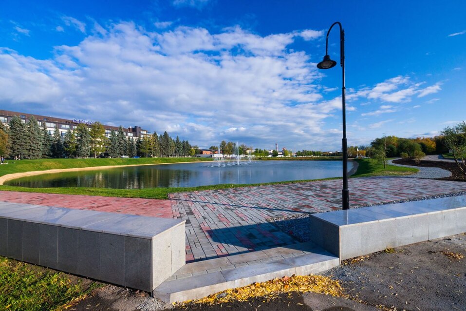 Промышленники благоустроили набережную в Челябинске. Фото 4 Промышленники благоустроили набережную в Челябинске. Фото 4