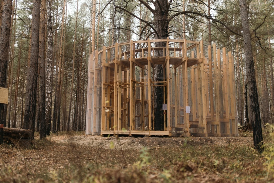 В лесу под Тюменью открылся архипарк «Ключи» 5 В лесу под Тюменью открылся архипарк «Ключи» 5