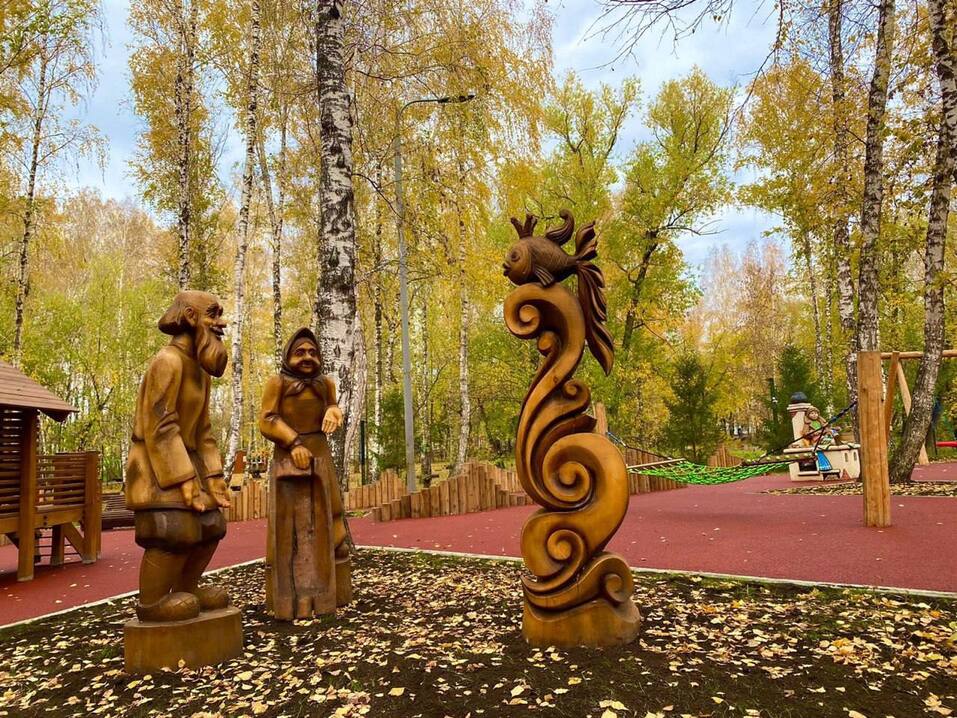 В Челябинске реконструировали площадку «Поляна сказок». Фото 3 В Челябинске реконструировали площадку «Поляна сказок». Фото 3